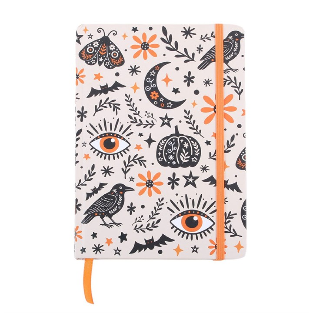 Frightful Folk Print A5 Notebook N/A