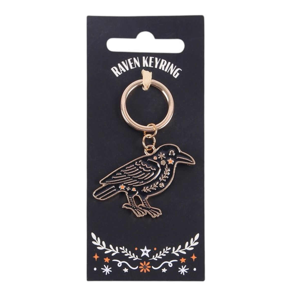 Folk Raven Keyring N/A