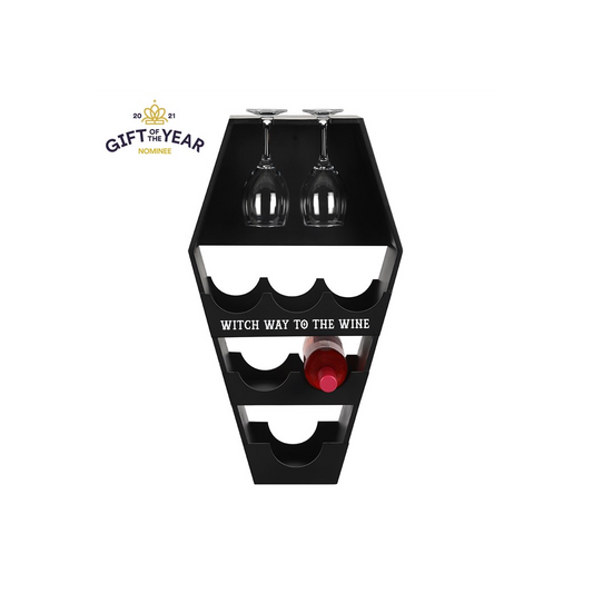 Coffin Wine Shelf N/A