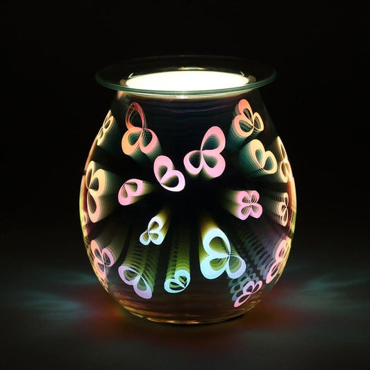 3D Flower Petal Light Up Electric Oil Burner N/A