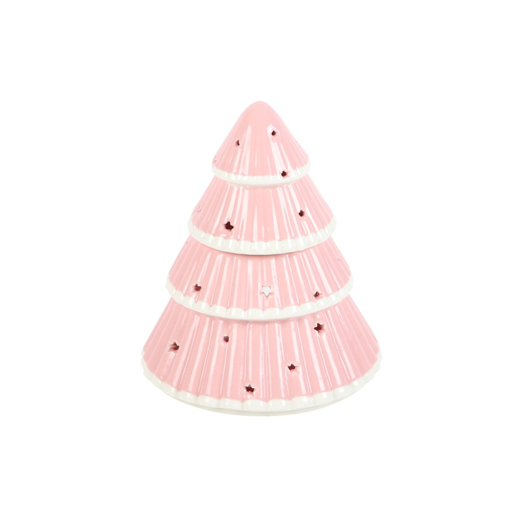 Pink Christmas Tree Oil Burner N/A