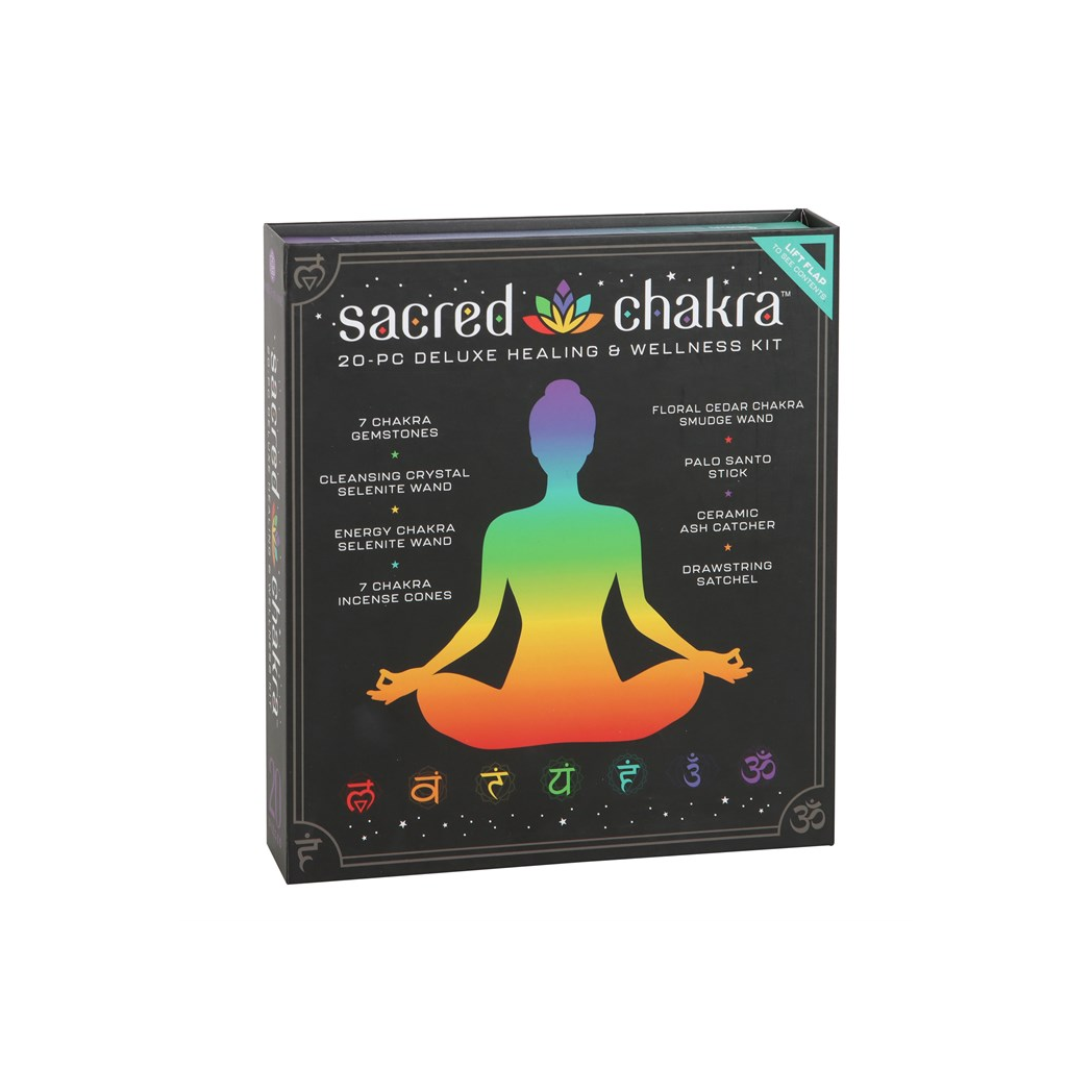 Sacred Chakra Deluxe Healing and Wellness Kit N/A