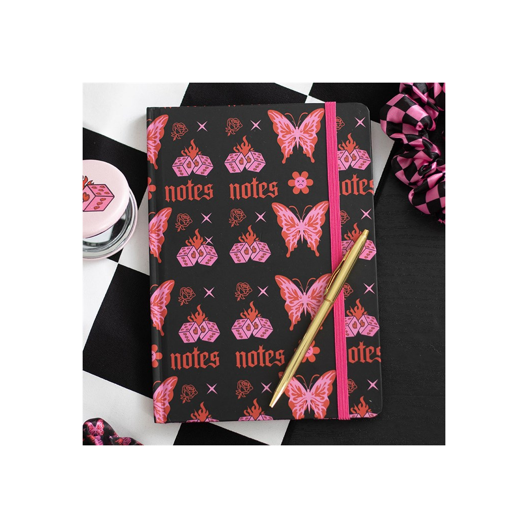Flaming Butterfly A5 Notebook N/A