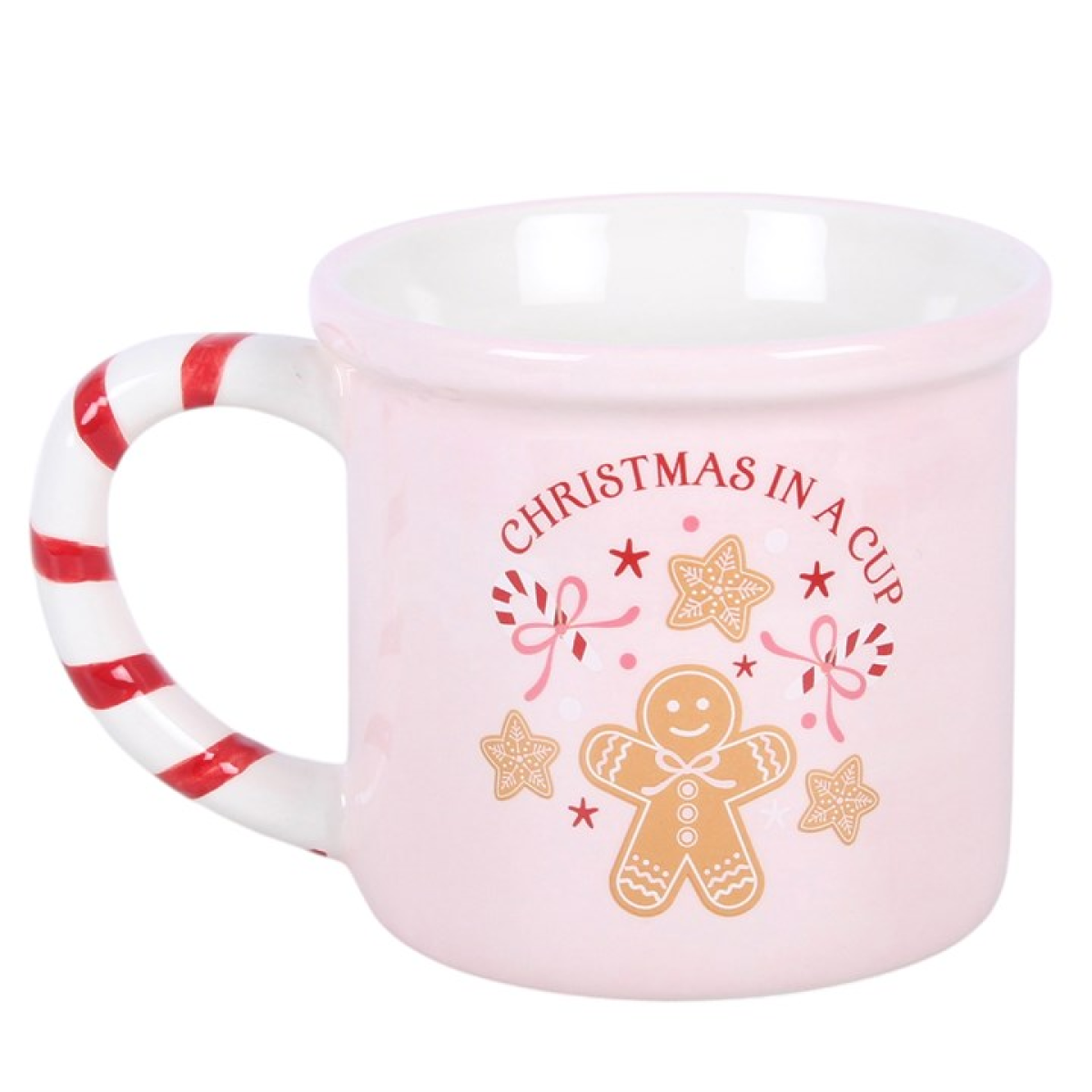 Pink Christmas in a Cup Mug N/A