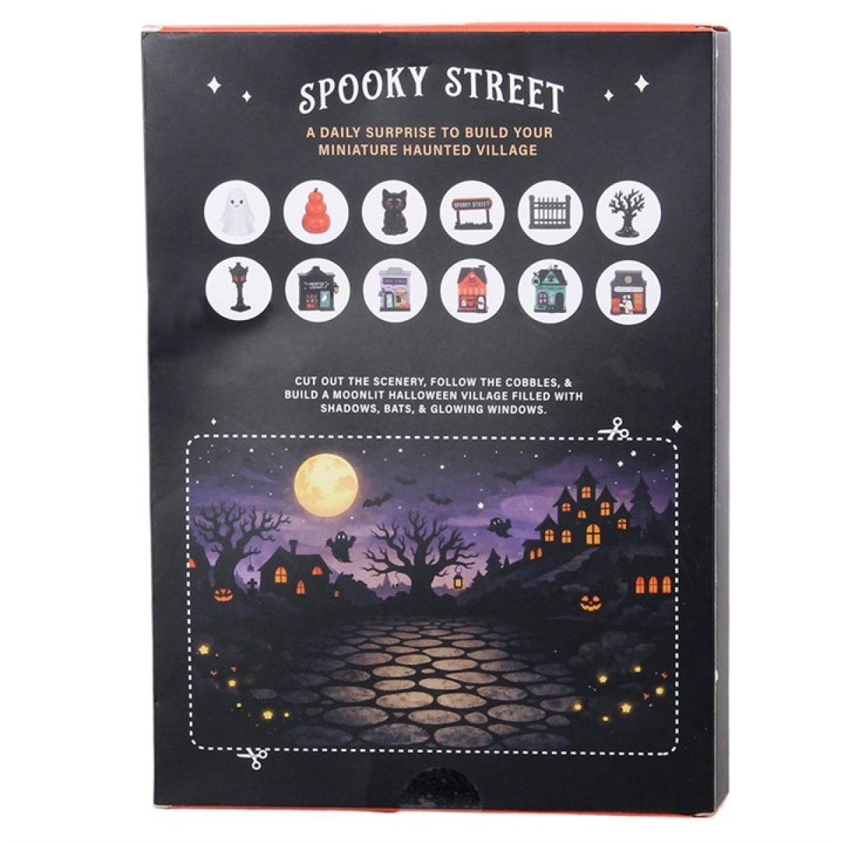 12-day spooky Halloween countdown calendar