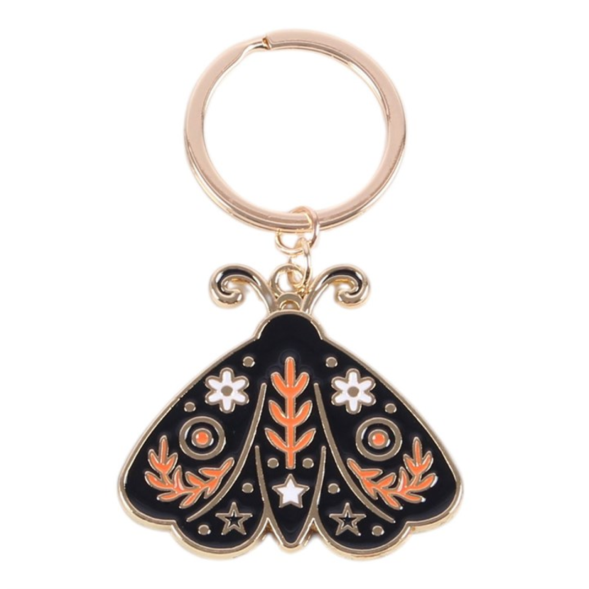 Folk Moth Keyring N/A