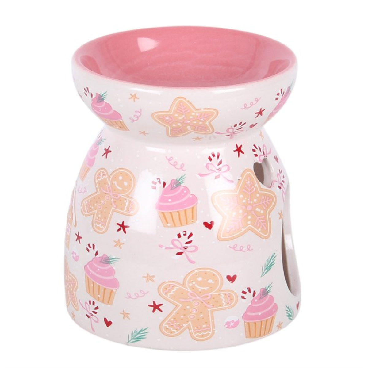 Sugarplum Bakery festive oil burner close up