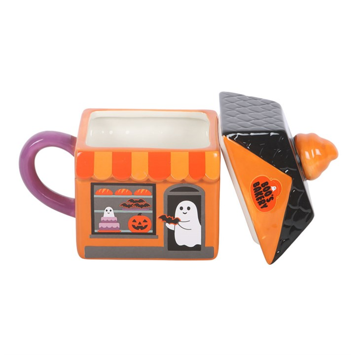 Boo's Bakery Lidded Mug N/A