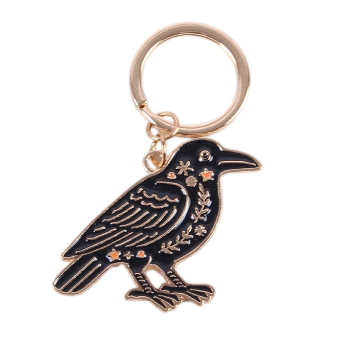 Folk Raven Keyring N/A