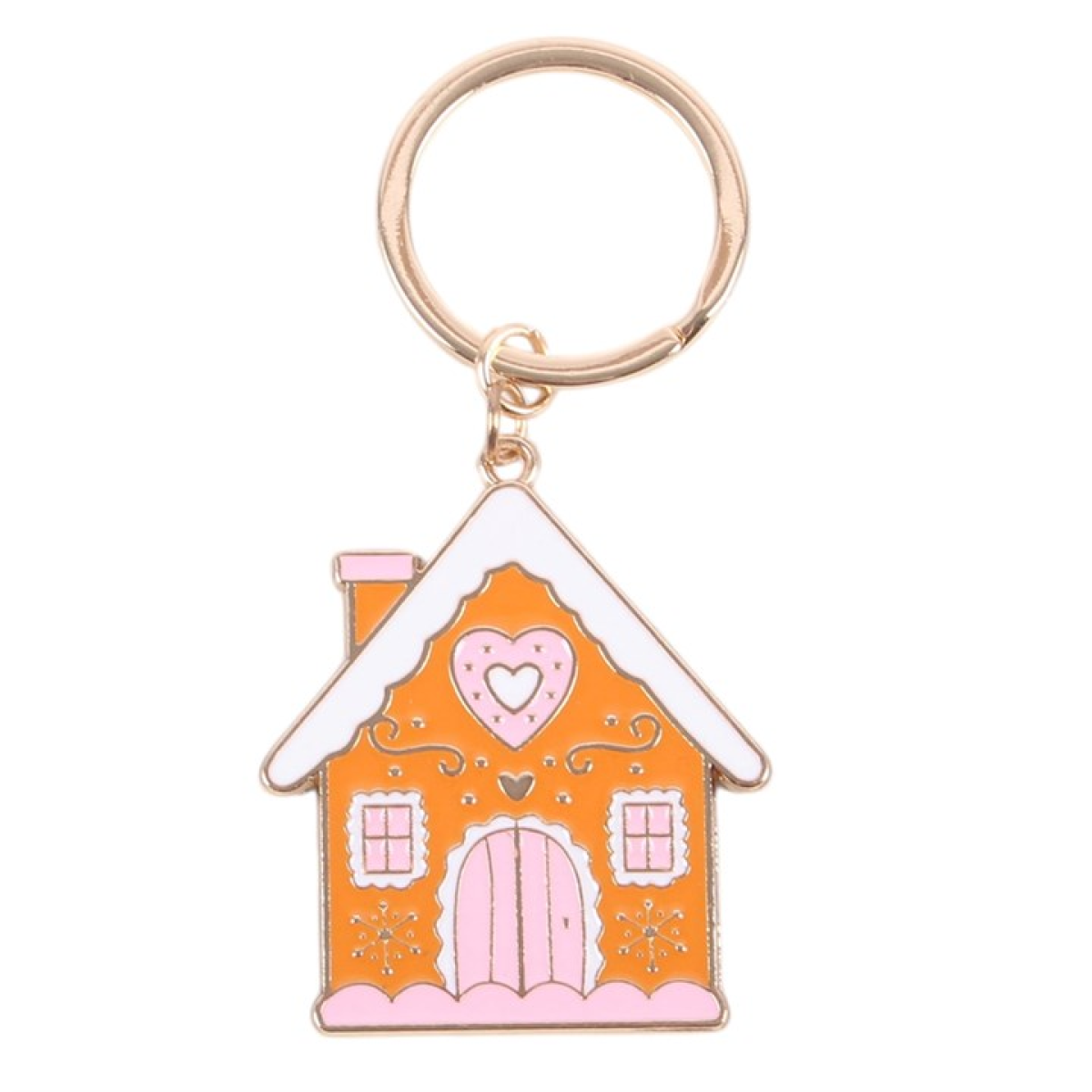 Gingerbread House Keyring N/A