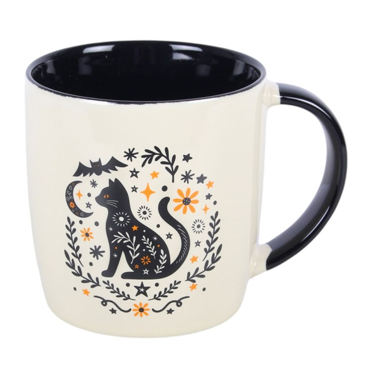 Frightful Folk Cat Mug N/A