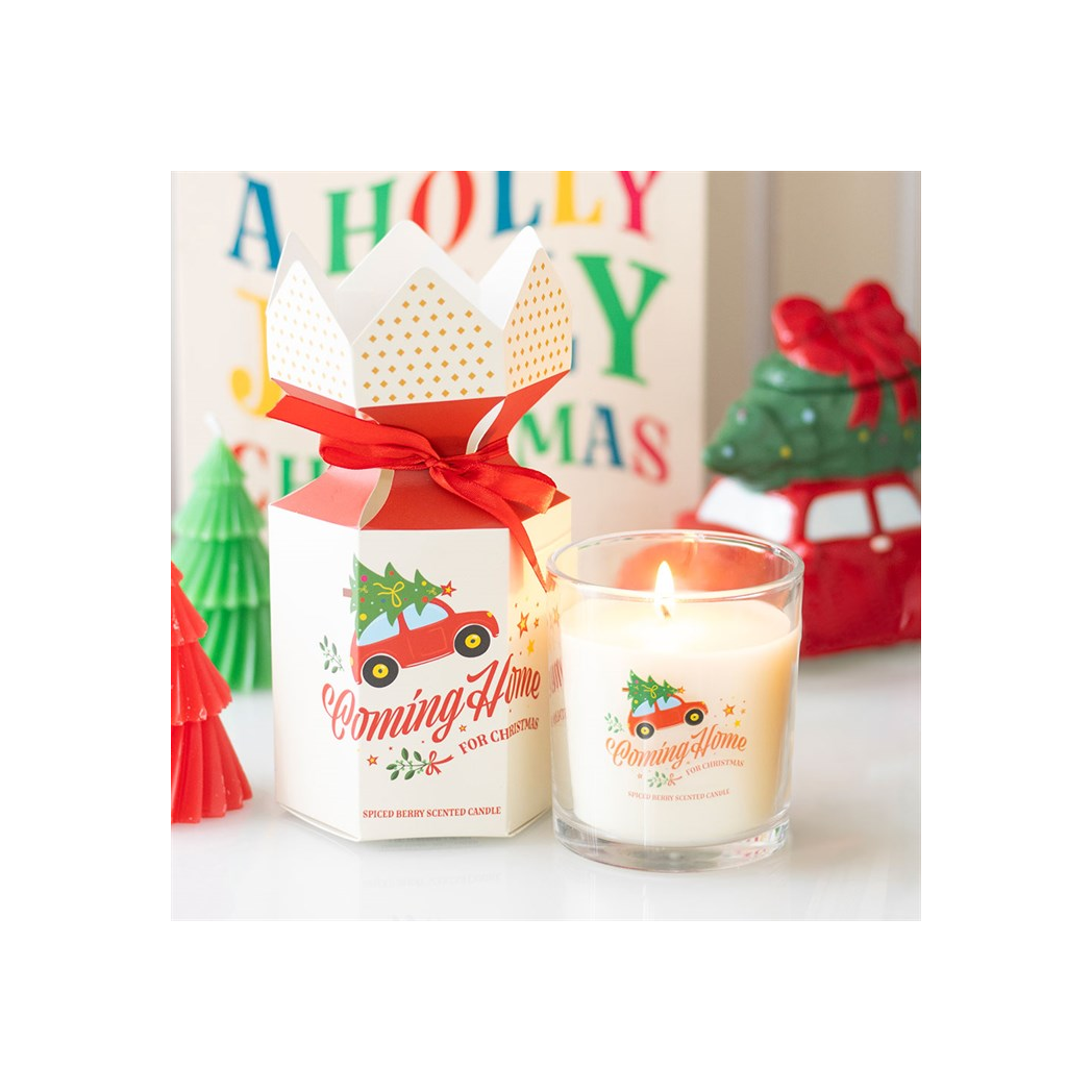 Coming Home for Christmas Spiced Berry Candle N/A