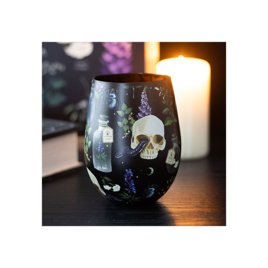 Venom & Vines Print Stemless Glass N/A