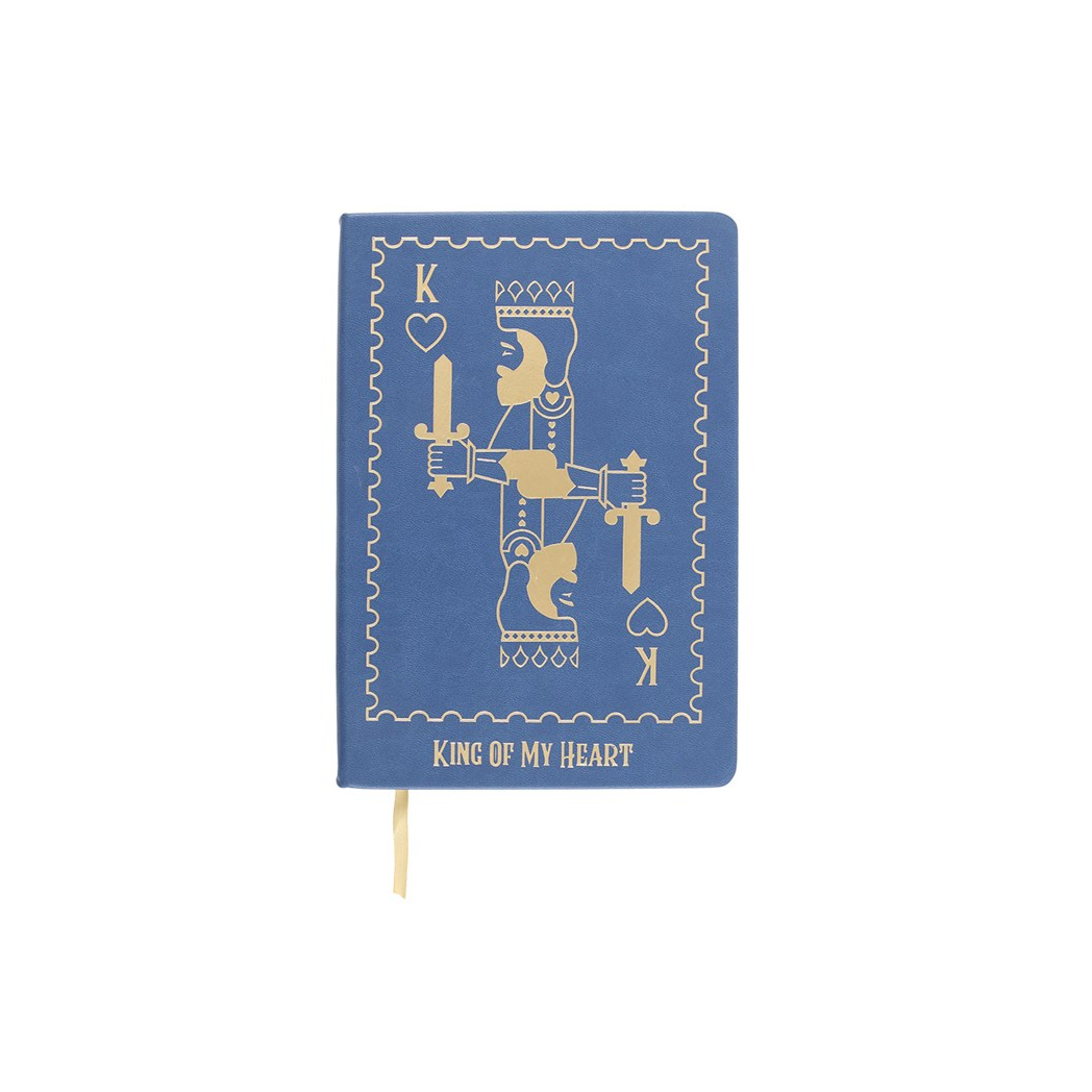King of My Heart Playing Card A5 Notebook N/A