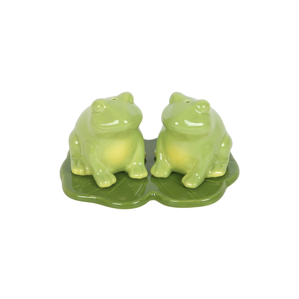Luna Frog Salt and Pepper Shakers N/A