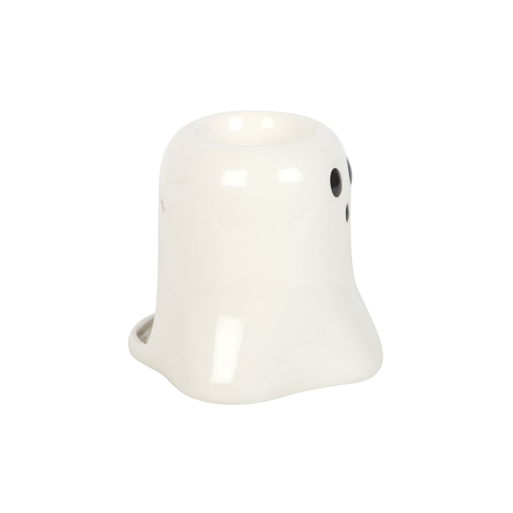Hey Boo ceramic ghost wax warmer spooky home decor