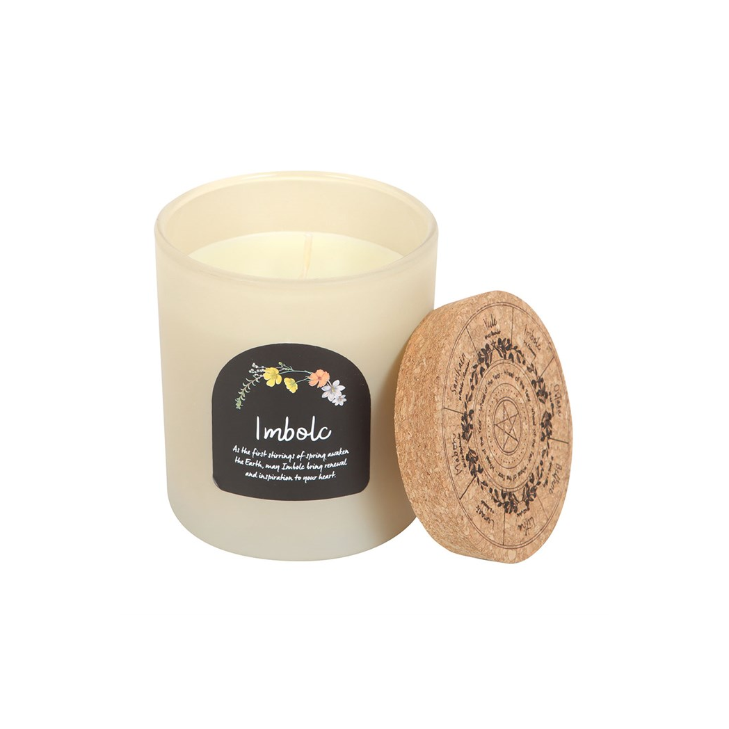Imbolc Spiced Vanilla Wheel of the Year Candle N/A