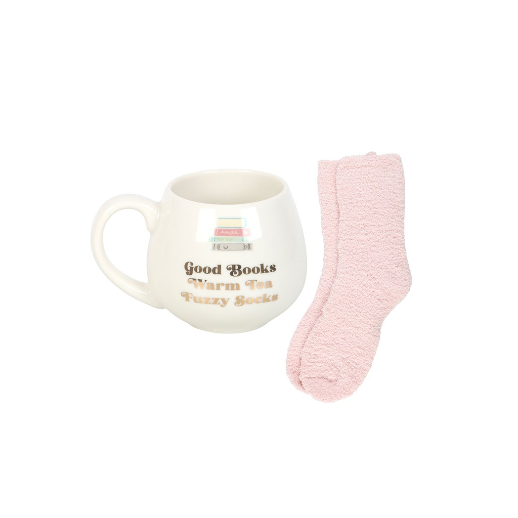 Good Books Mug and Socks Set N/A