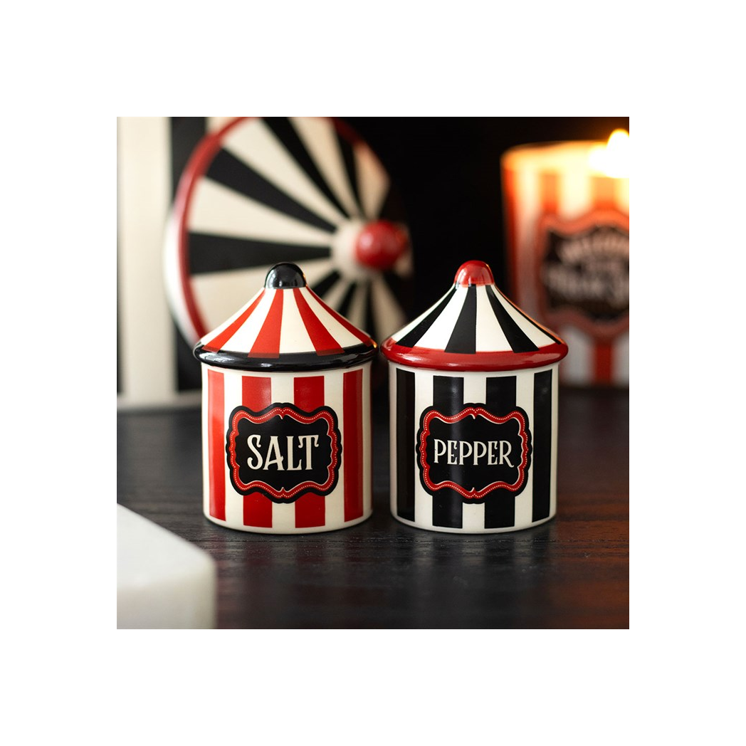 Circus Tent Salt and Pepper Shakers N/A