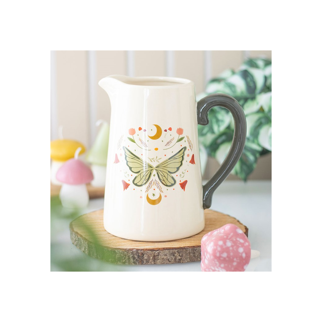 Fairy Wing Ceramic Flower Jug N/A