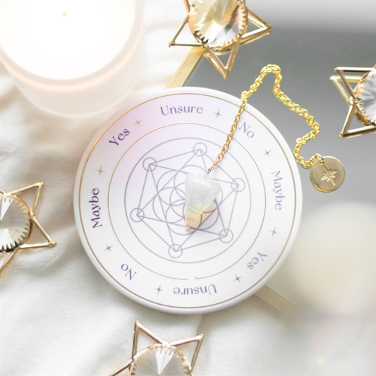 Opalite Pendulum Divination Kit N/A