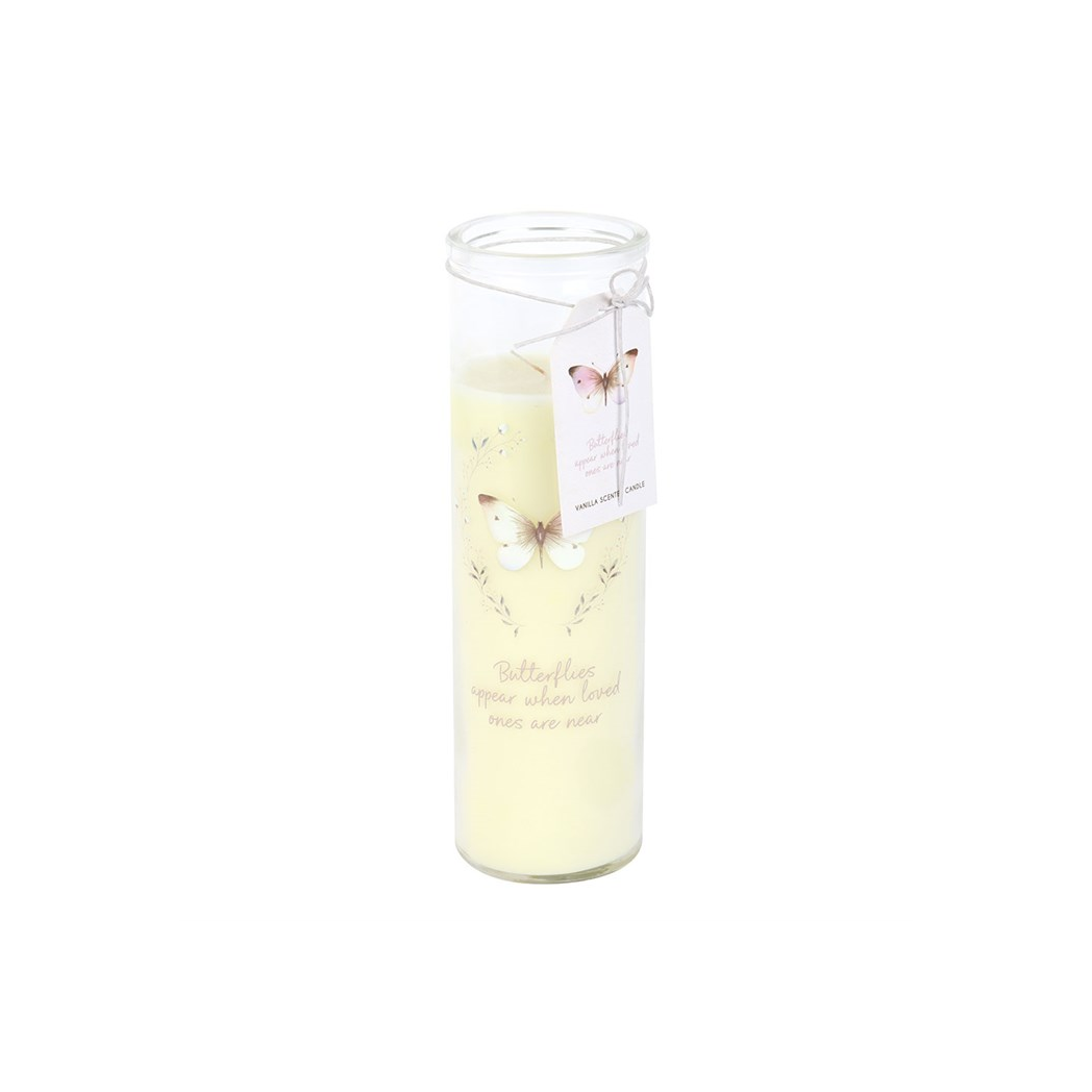 Butterflies Appear Vanilla Tube Candle N/A