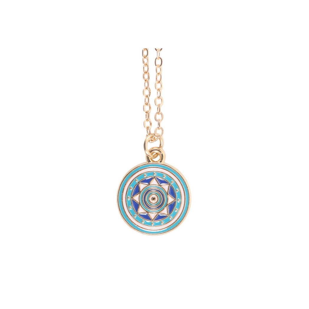 All Seeing Eye Necklace on Greeting Card N/A
