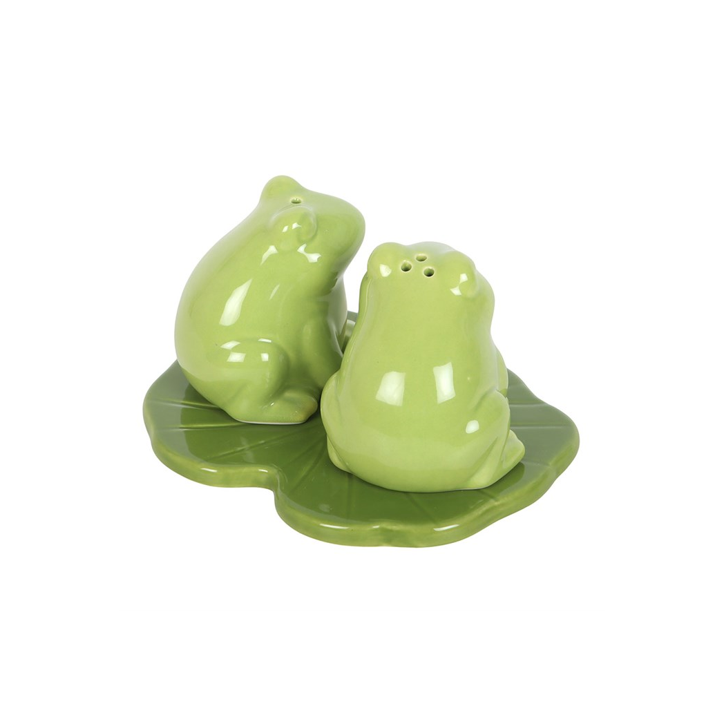 Luna Frog Salt and Pepper Shakers N/A