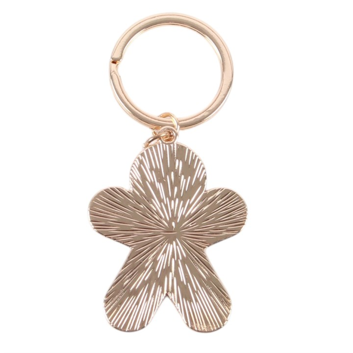 Pink Bow Gingerbread Man Keyring N/A