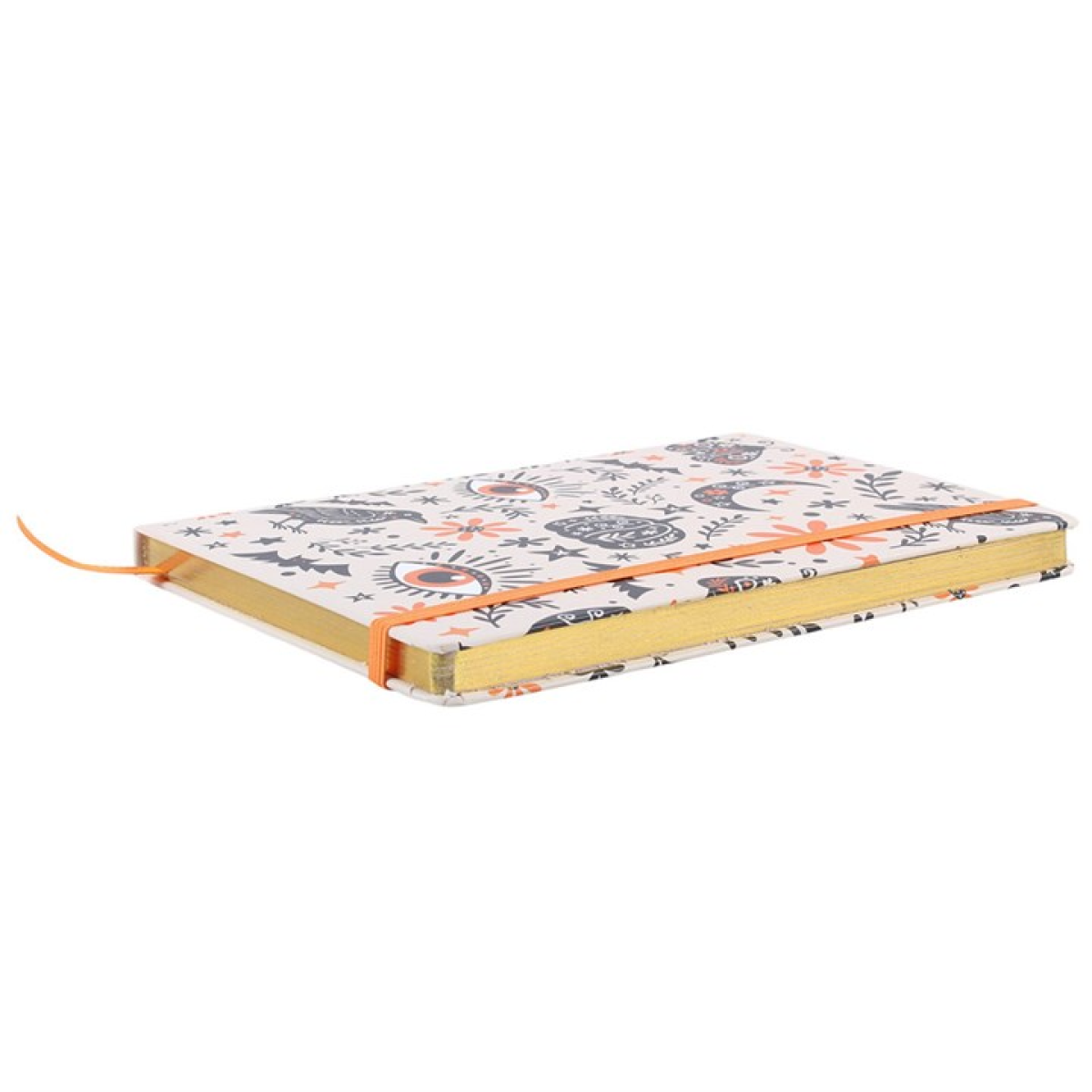 Frightful Folk Print A5 Notebook N/A