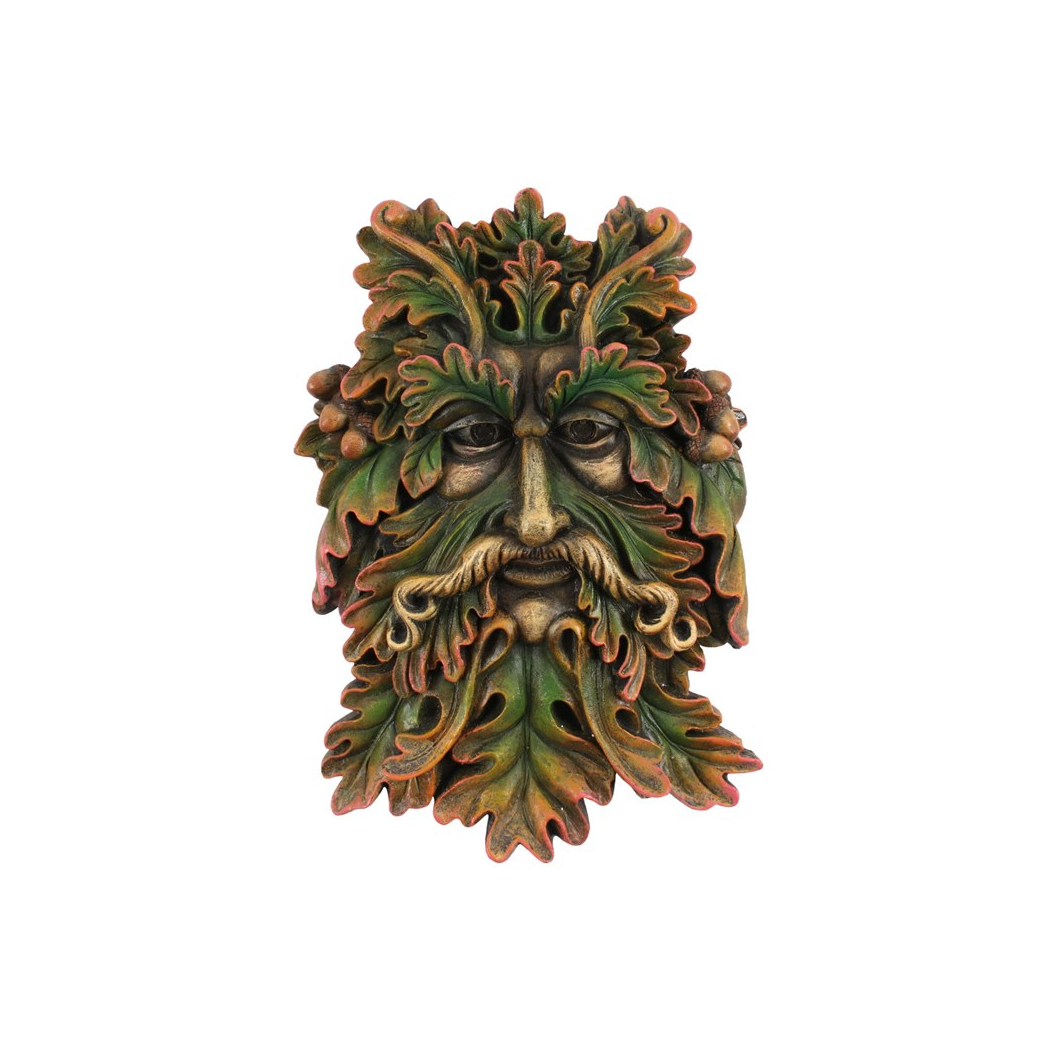 Green Man Face Plaque N/A