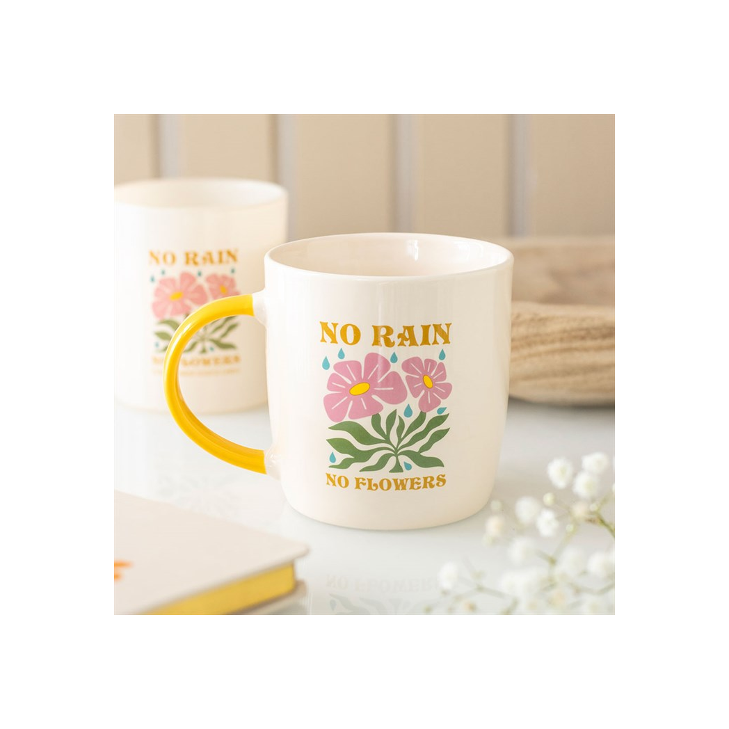 No Rain, No Flowers Mug N/A