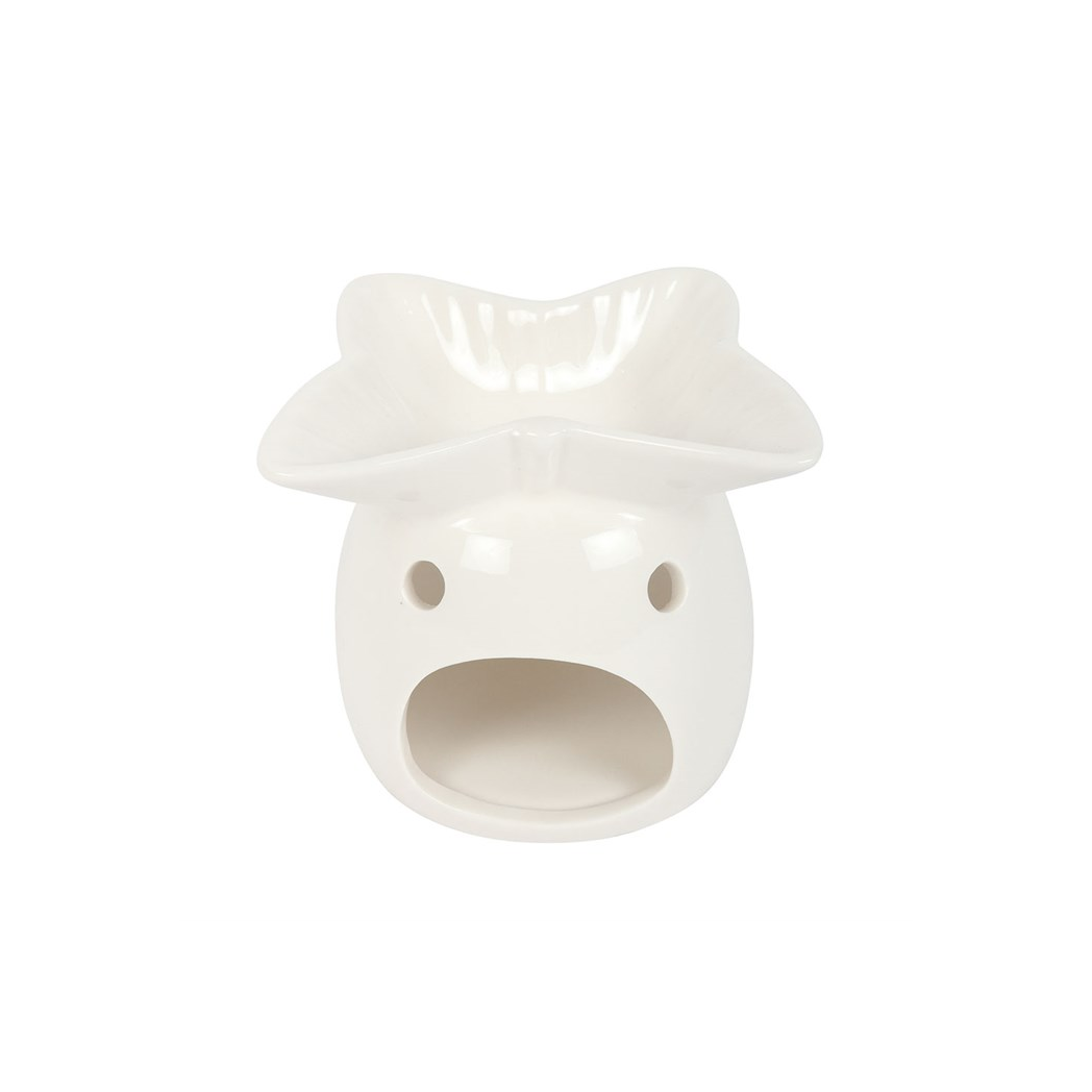 White Butterfly Oil Burner N/A
