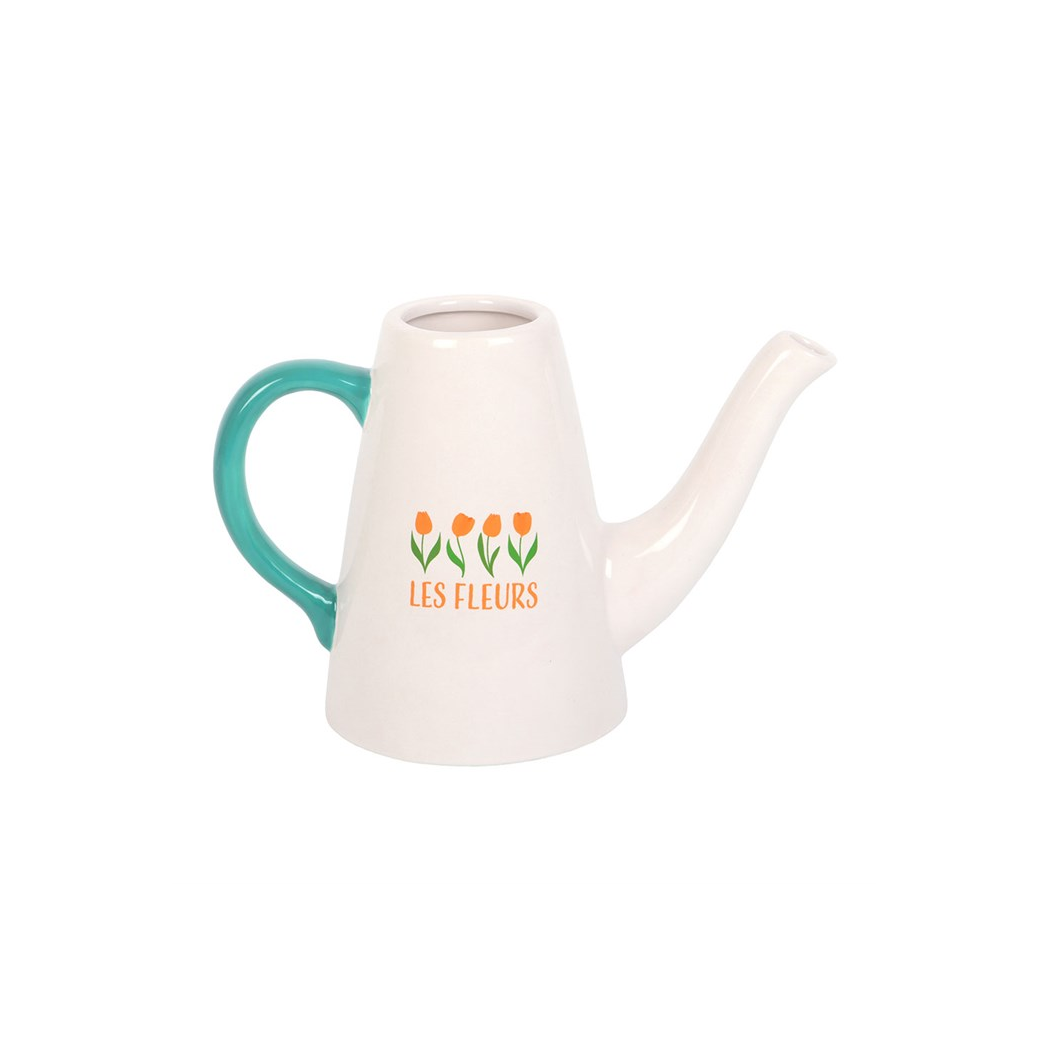 Les Fleurs Tulip Ceramic Watering Can N/A