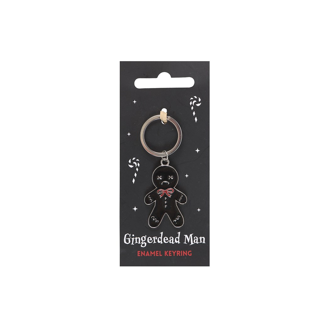 Spooky Gingerbread Man Keyring N/A