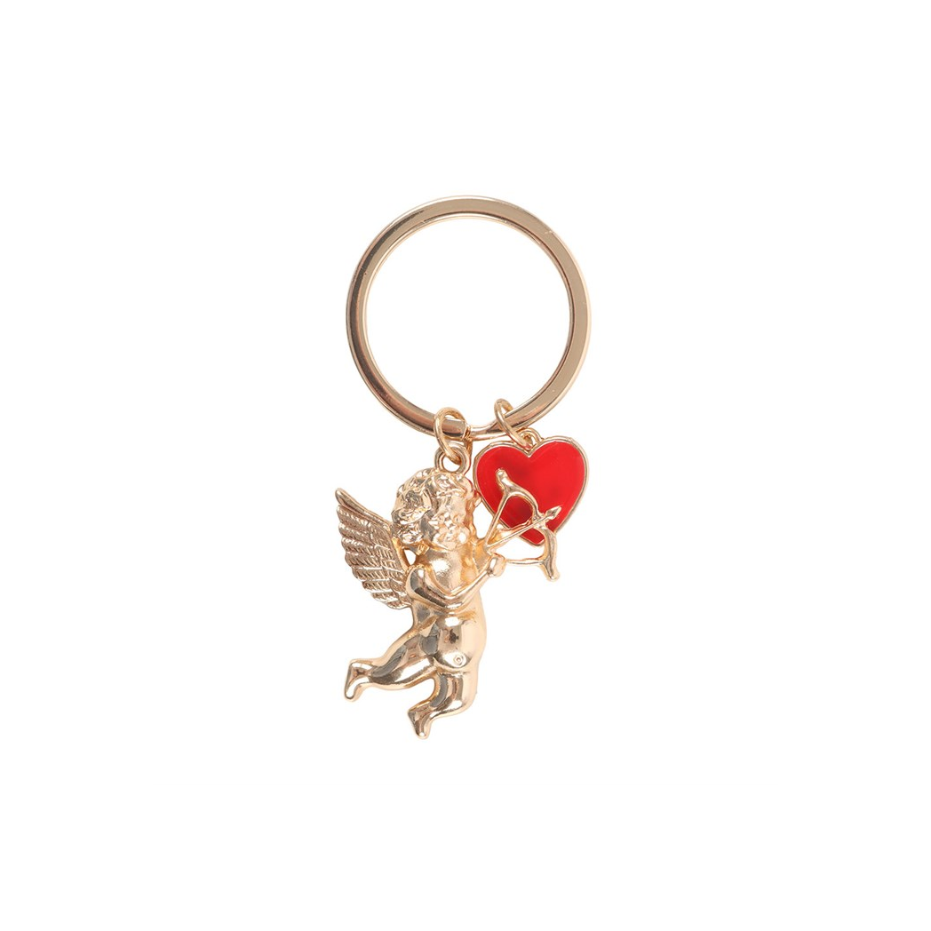 Cupid's Delivery Cherub Keyring N/A