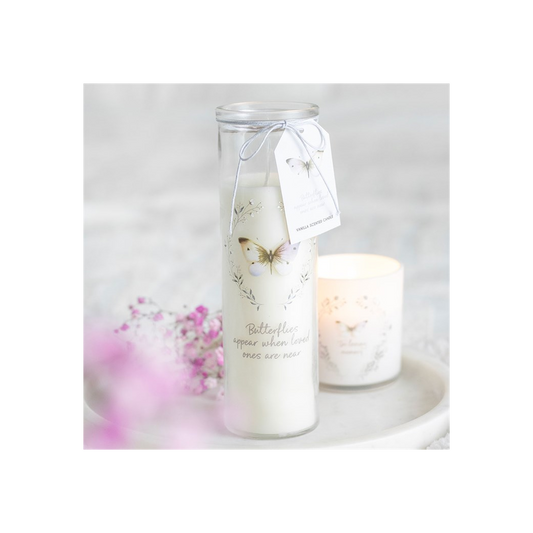 Butterflies Appear Vanilla Tube Candle N/A