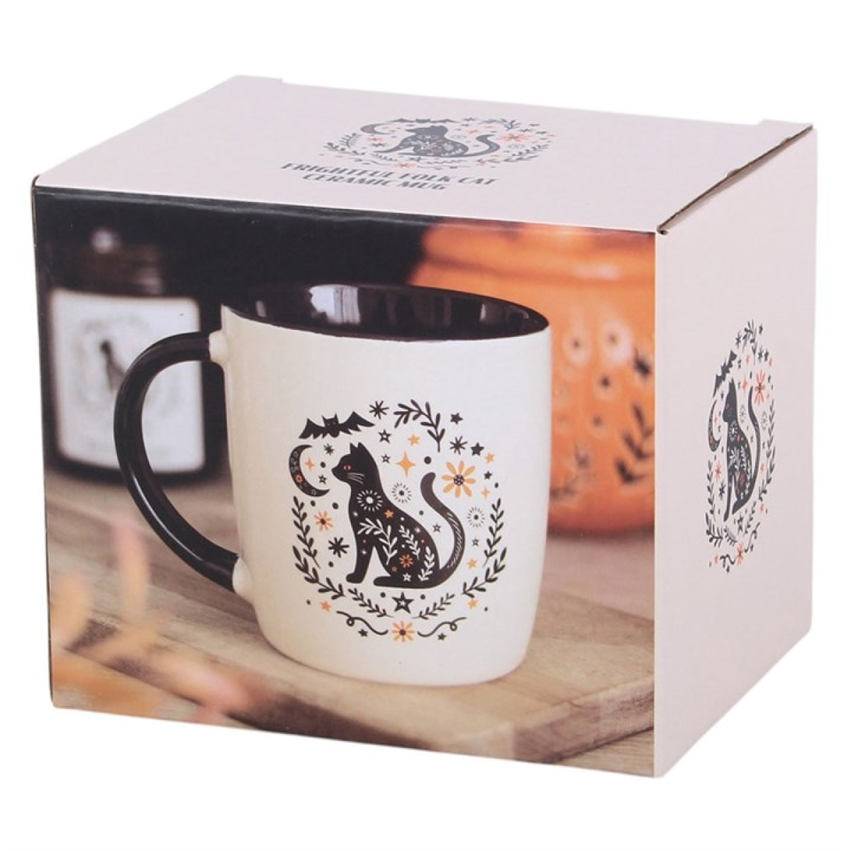 Frightful Folk Cat Mug N/A