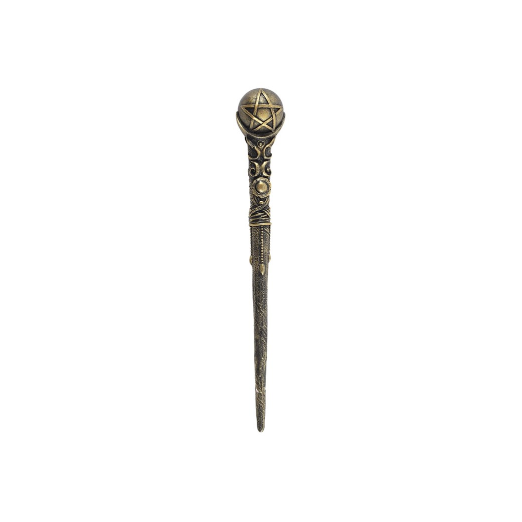 Bronze Pentagram Wand N/A