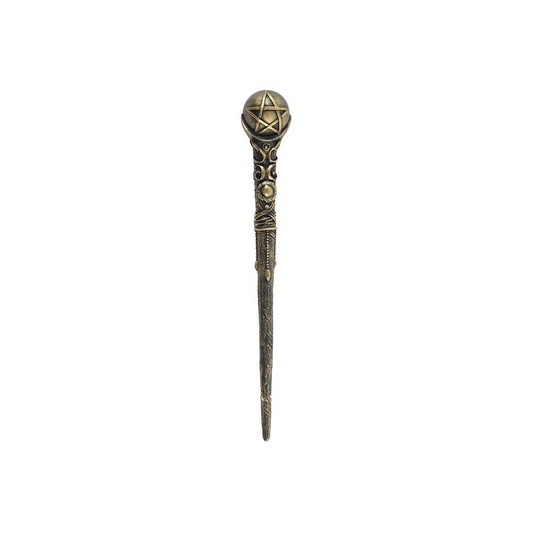 Bronze Pentagram Wand N/A