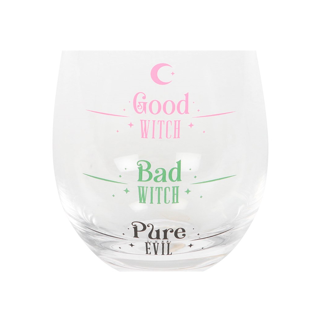 Good Witch, Bad Witch Stemless Glass N/A
