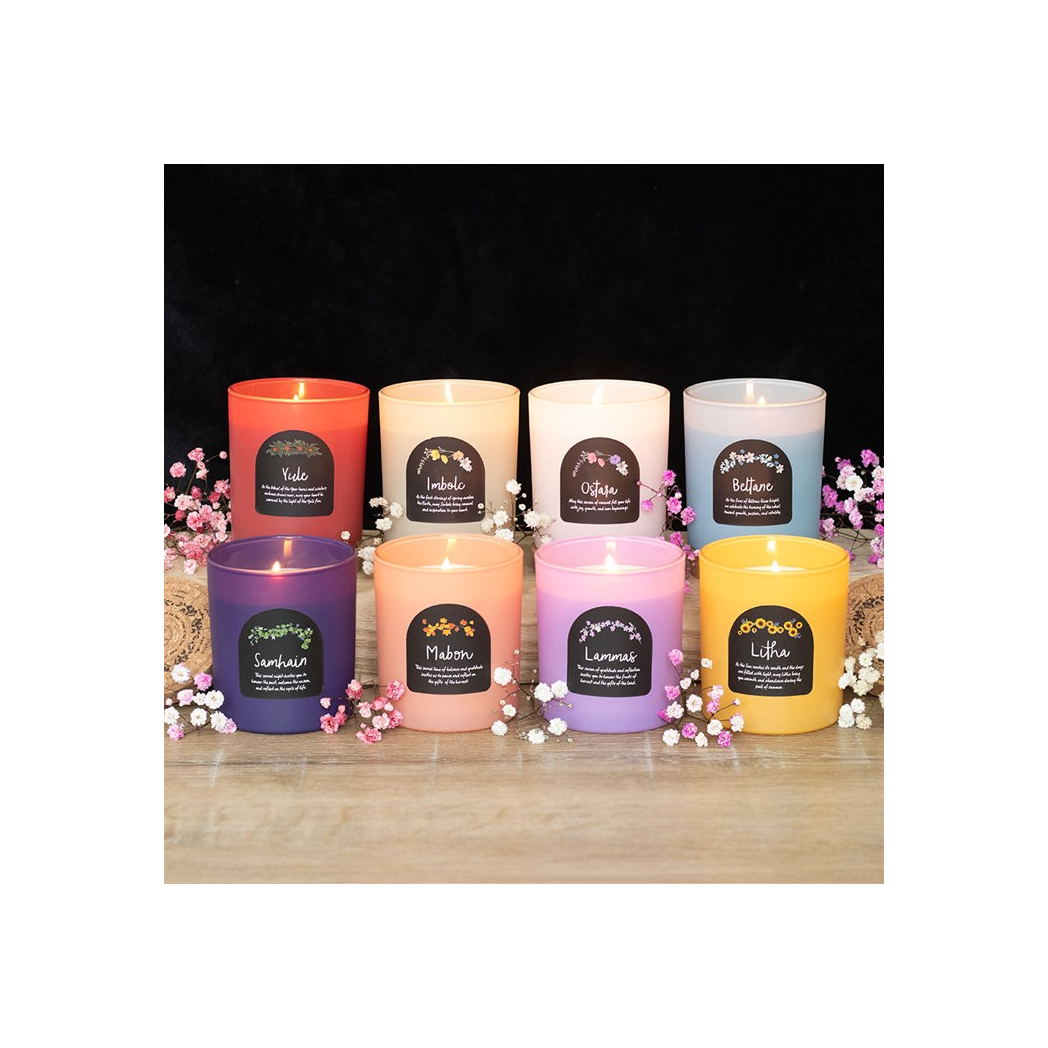 Imbolc Spiced Vanilla Wheel of the Year Candle N/A