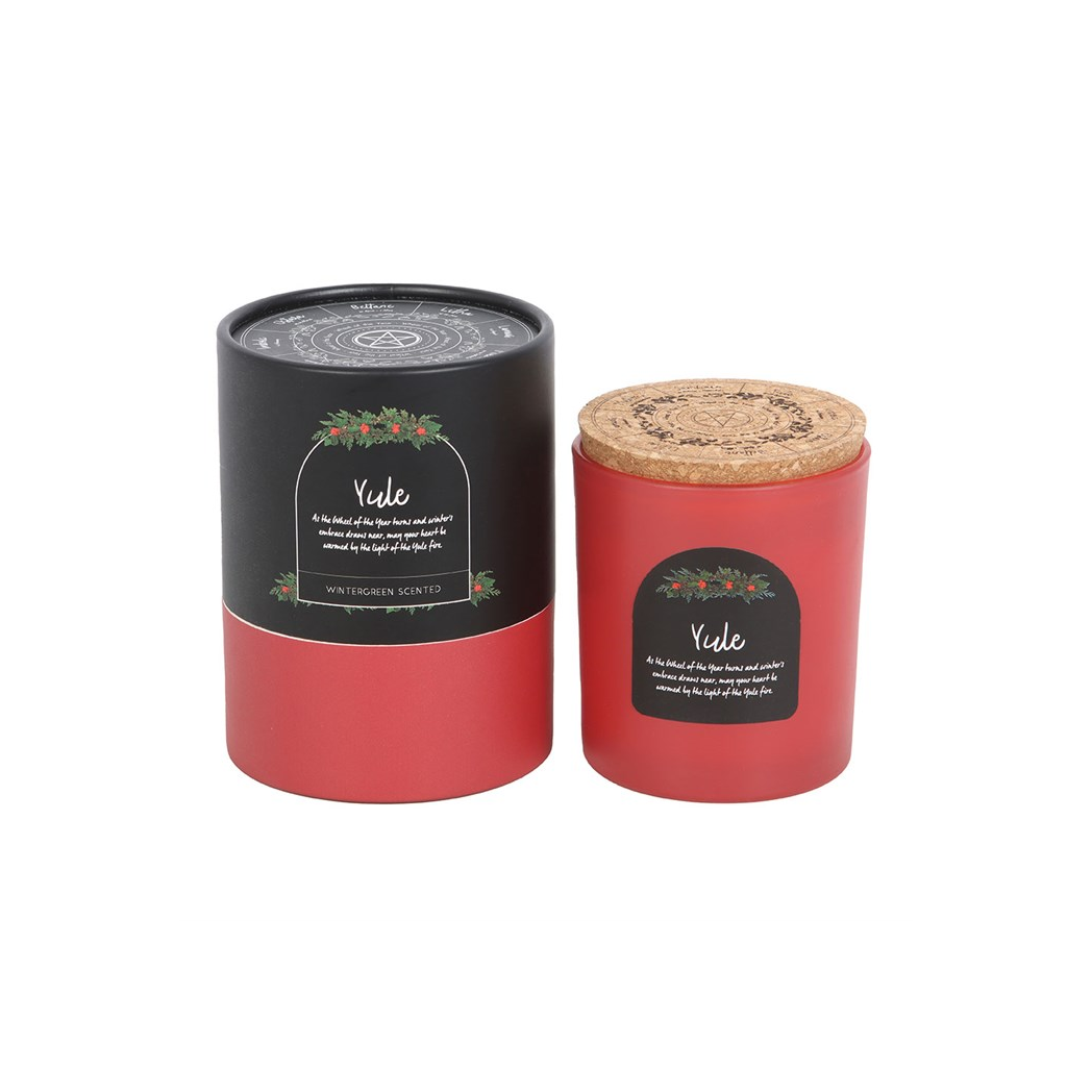 Yule Wintergreen Wheel of the Year Candle N/A