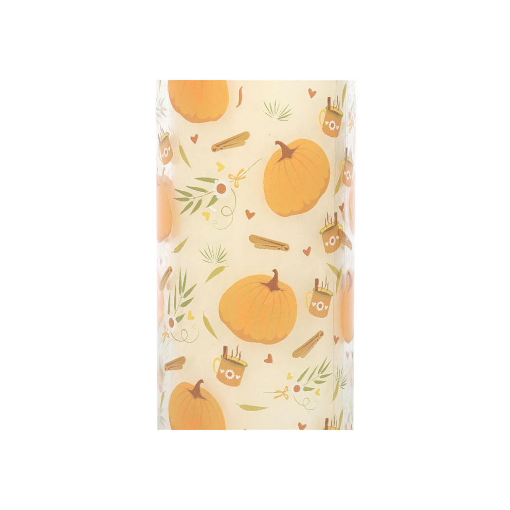 Pumpkin Print Tube Candle N/A