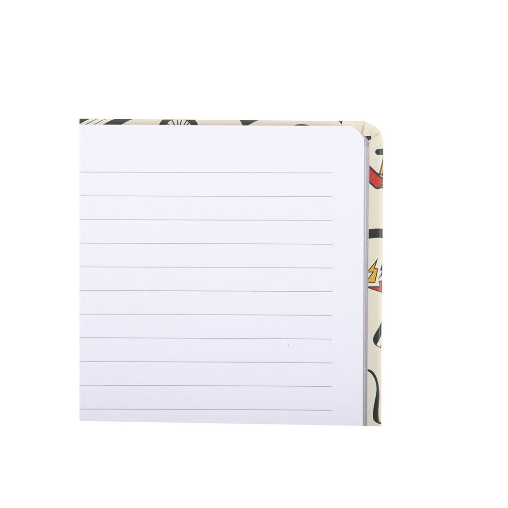 Retro 80s Print A5 Notebook N/A