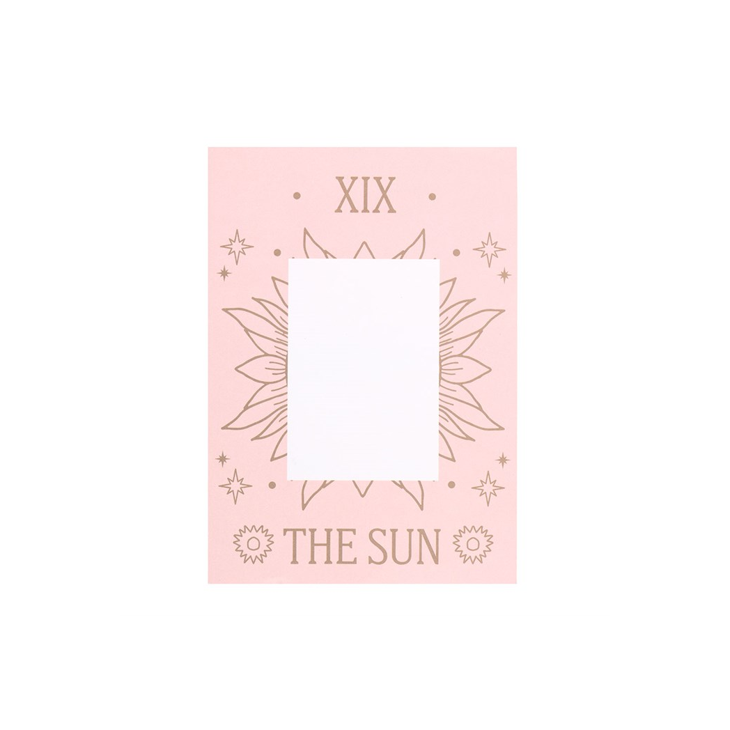 The Sun Vintage Tarot Necklace on Greeting Card N/A