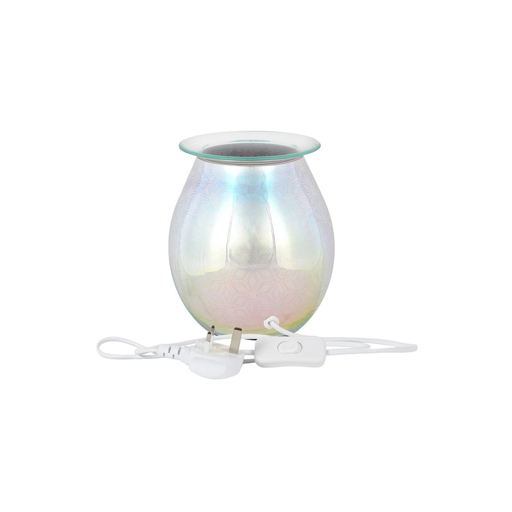 3D Geometric Flower Light Up Electric Oil Burner N/A