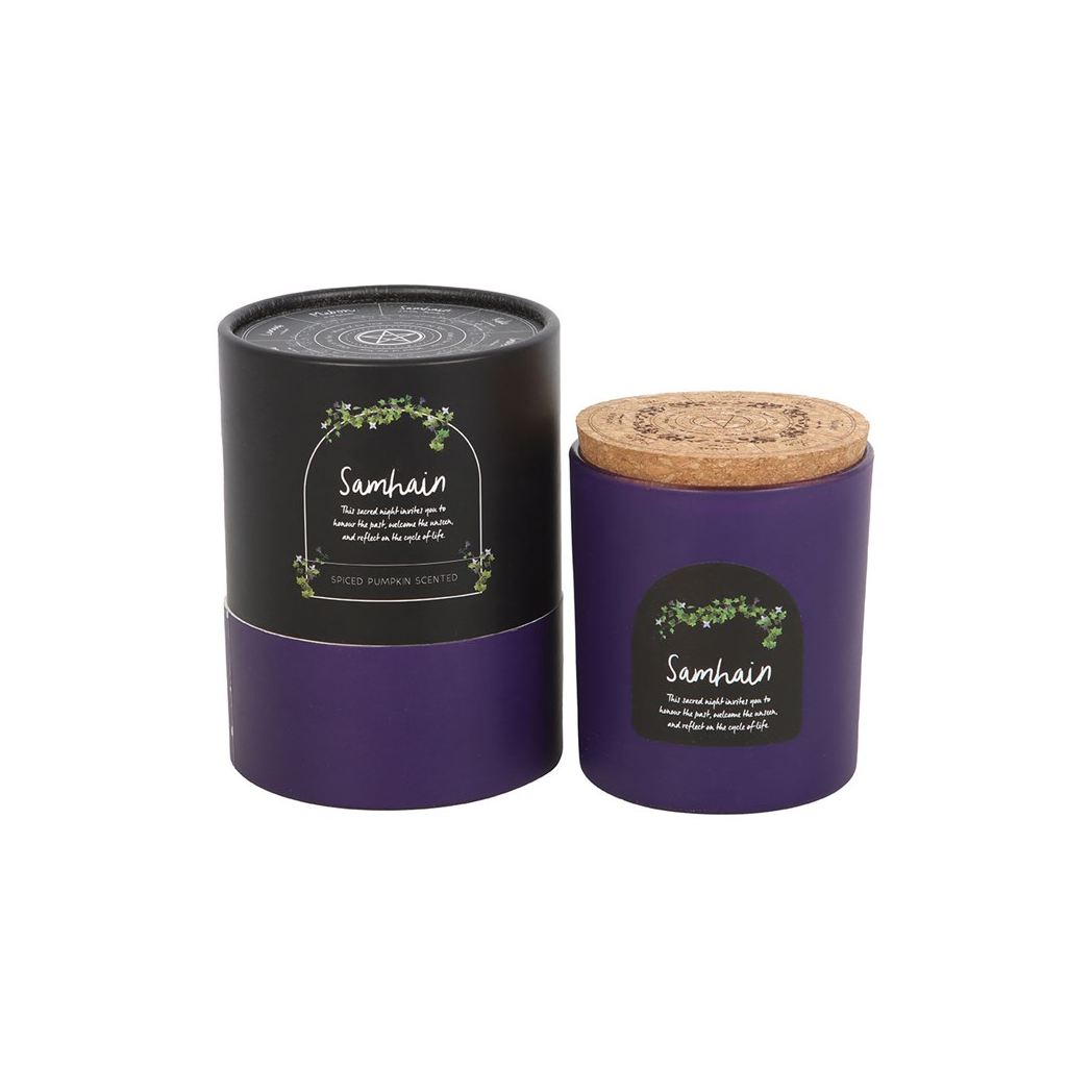 Samhain Spiced Pumpkin Wheel of the Year Candle N/A