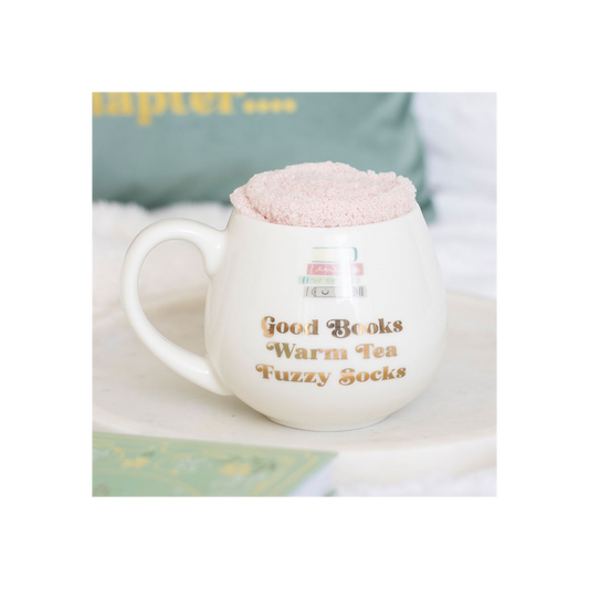 Good Books Mug and Socks Set N/A