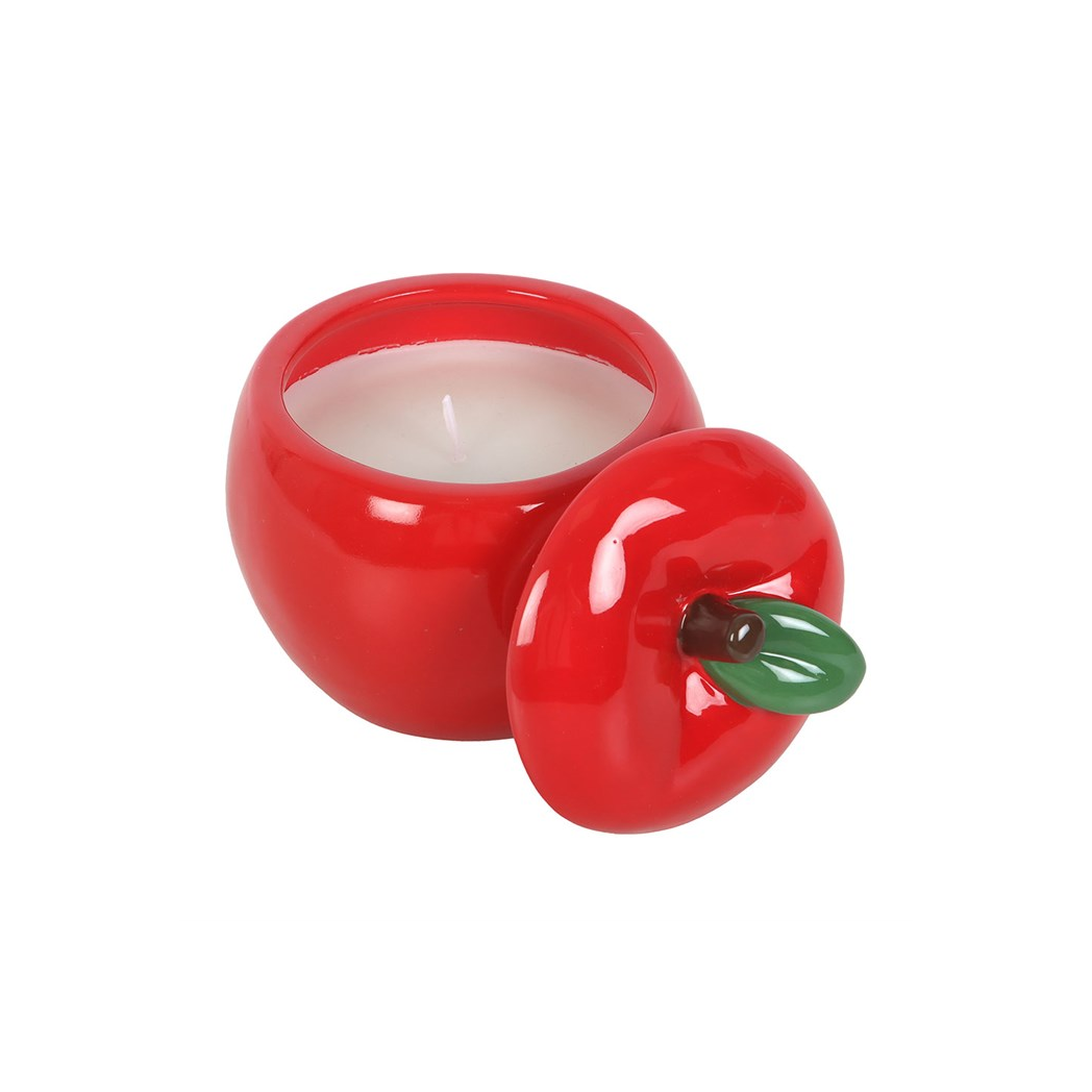 Apple Shaped Candle Jar N/A